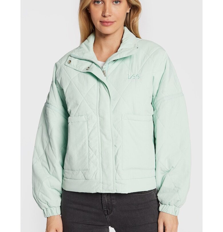Дамско яке -  Полиамид - - Зелен Lee
