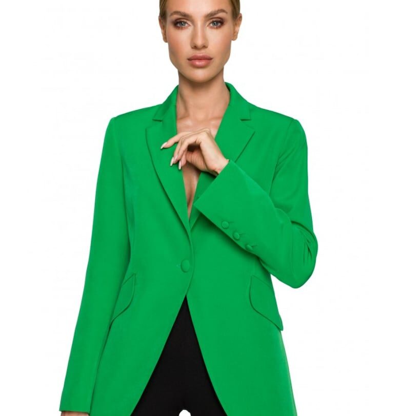 Дамско яке -  Полиестер/Еластан - Зелено MOE