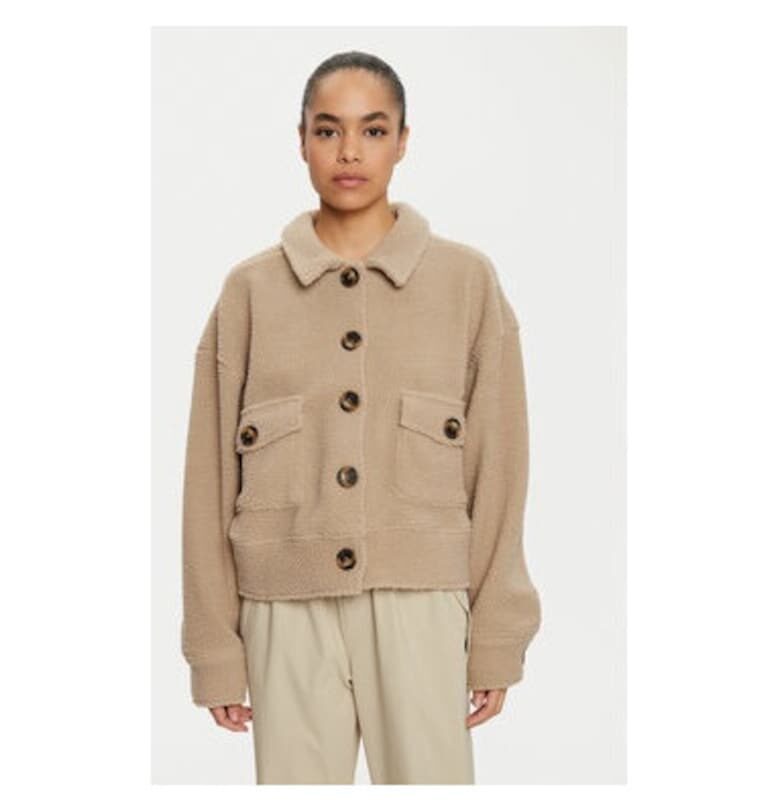 Дамско яке - Протест - 304122187 - Полиестер - Бежов - Бежов Protest