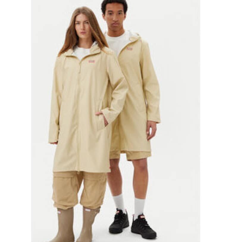 Дамско яке  модел HARU0002242 GR - бежово - полиестер/полиуретан Hunter