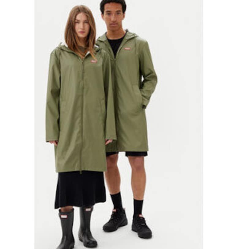 Дамско яке  модел HARU0002242 - каки - 100% полиестер - 100% полиуретан Hunter