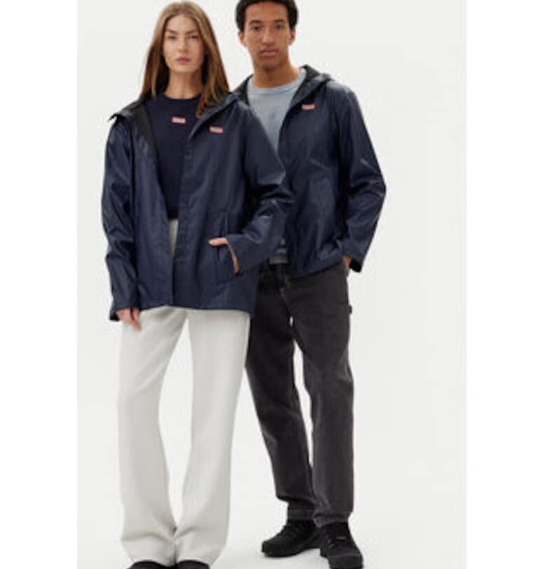 Дамско яке  модел HARU0012251 - тъмносиньо - 100% полиестер - 100% полиуретан Hunter