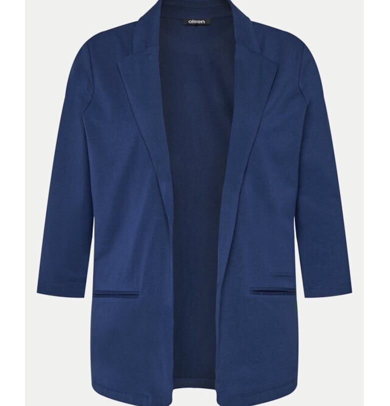 Дамско яке - олсен - тъмносиньо - памук - Тъмносин Olsen