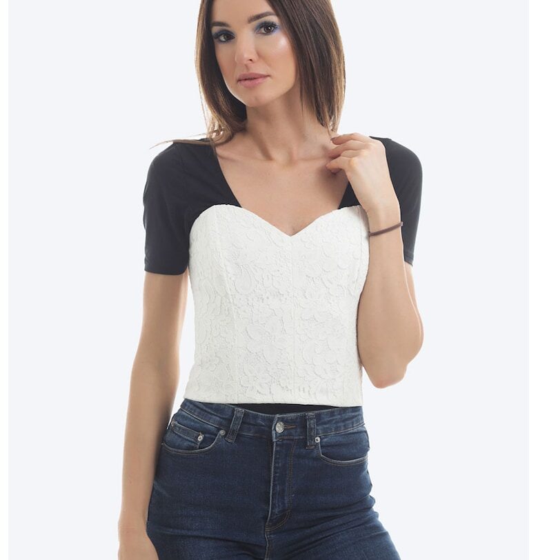 Дантелен корсет с връзка ONIBON FASHION