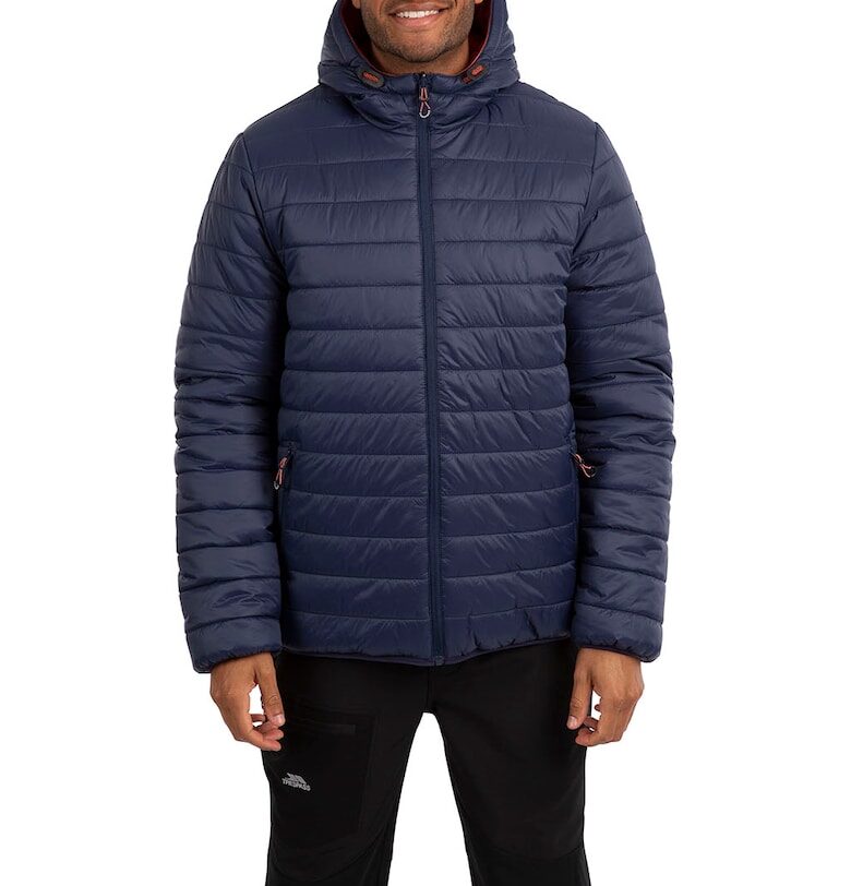 Двулицево ватирано зимно яке Senby - Тъмносин Trespass