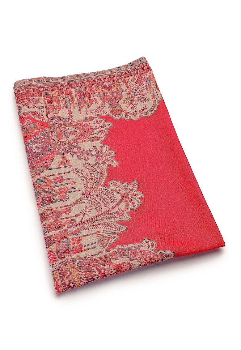 Десениран шал с незавършен подгъв - Многоцветен AVANT-GARDE PARIS