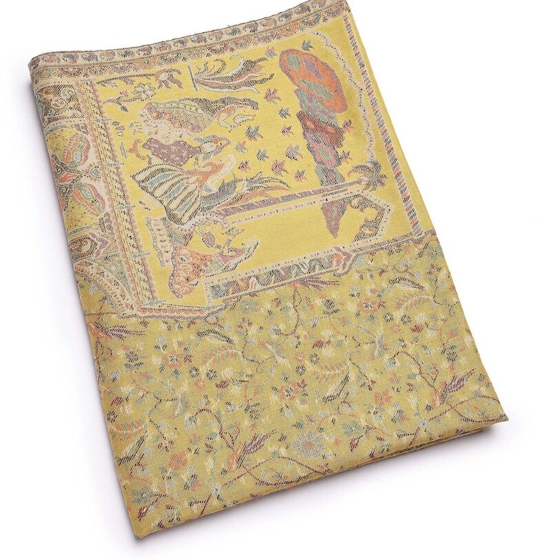 Десениран шал с незавършен подгъв - Многоцветен AVANT-GARDE PARIS