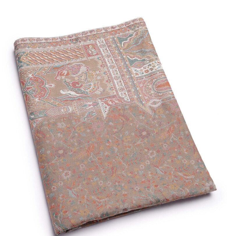 Десениран шал с незавършен подгъв - Многоцветен AVANT-GARDE PARIS