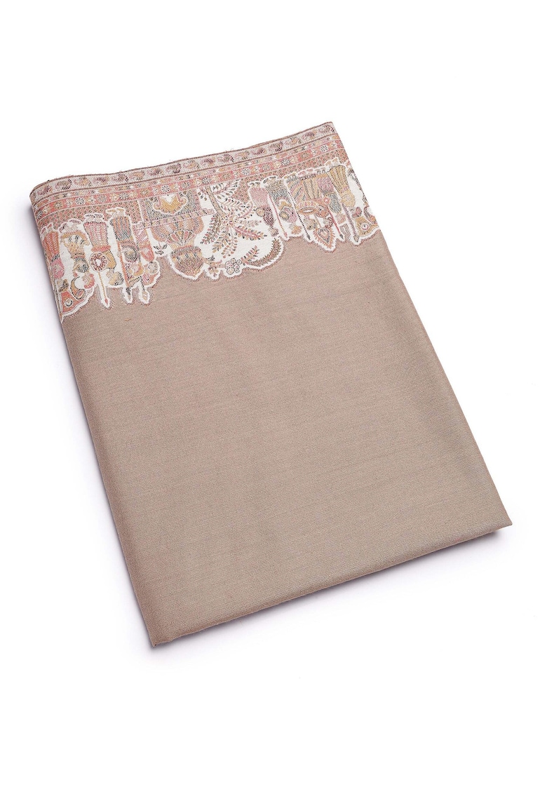 Десениран шал с незавършен подгъв - Многоцветен AVANT-GARDE PARIS