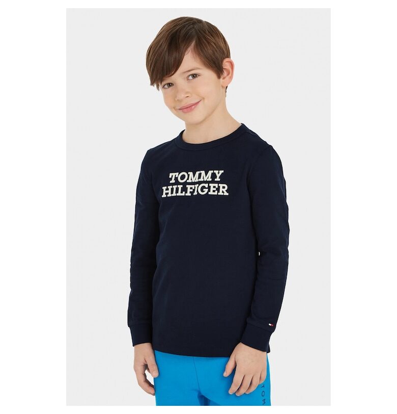 Детска блуза  KB0KB08554 - Тъмносин Tommy Hilfiger