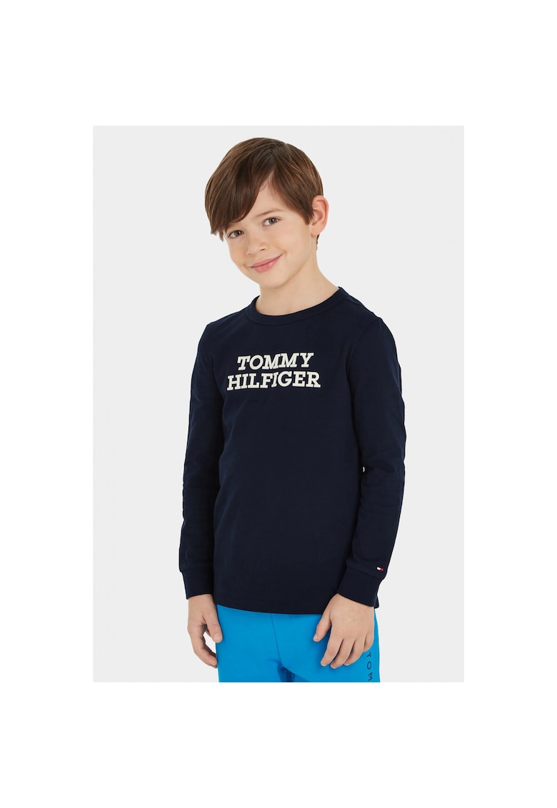 Детска блуза KB0KB08554 - Тъмносин Tommy Hilfiger
