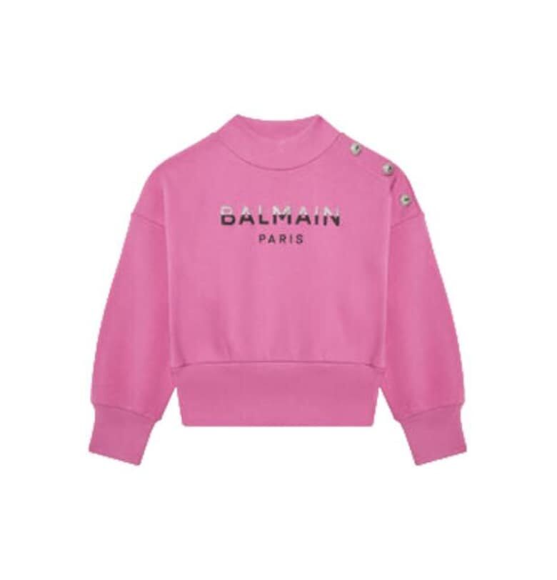 Детска блуза  розова - 100% памук Balmain