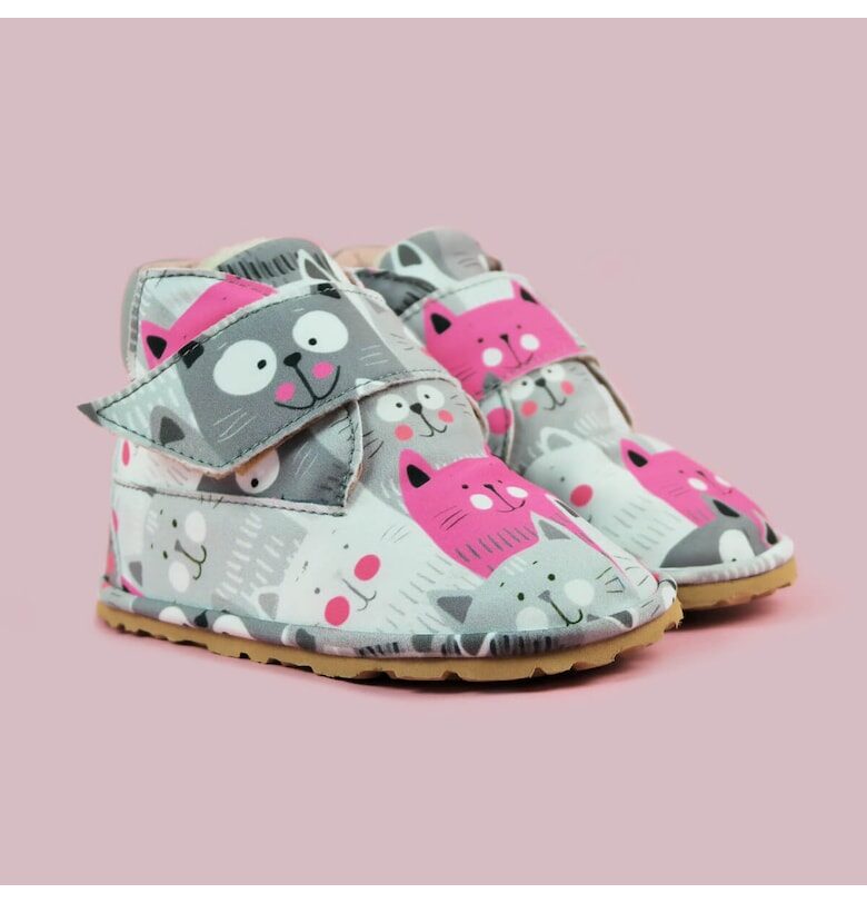 Детски боси обувки от неопренов материал - Katten - Многоцветни TINY TOES