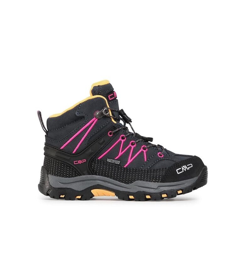 Детски боти  08006 Естествена кожа Черни CMP