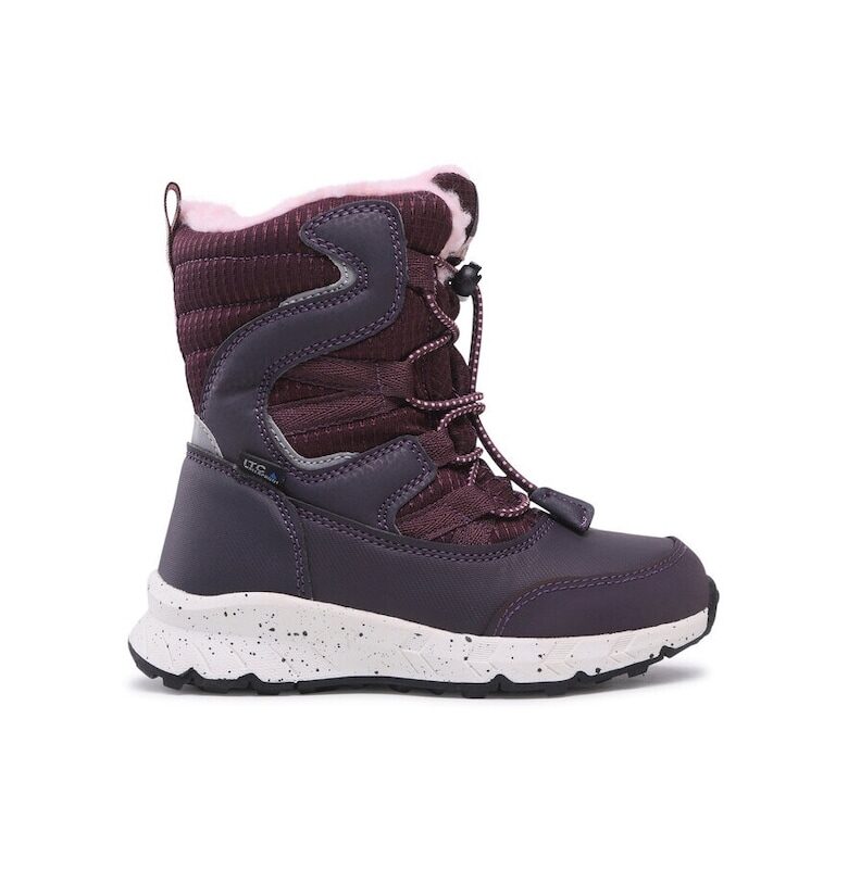 Детски боти  25060 Еко кожа Лилави Leaf