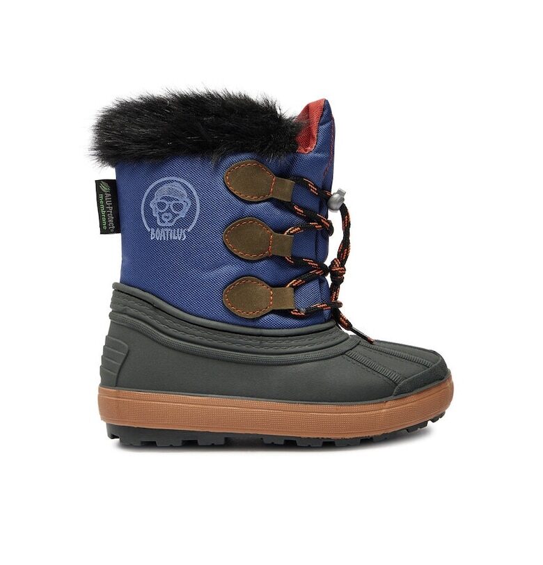 Детски боти -  28910 - Синтетика - Син - Зелен Boatilus