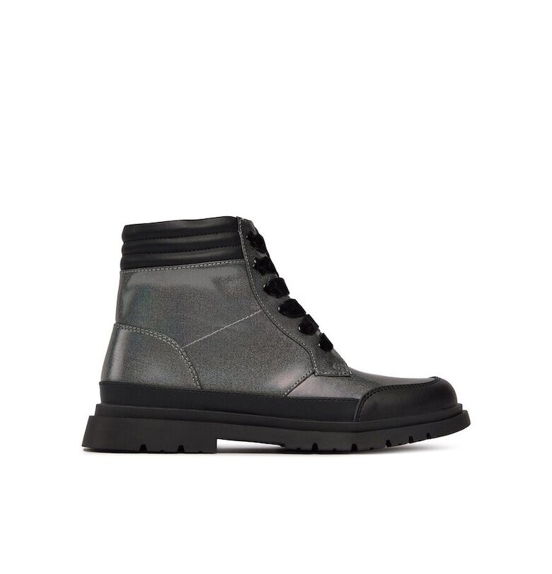 Детски боти  69039 Еко кожа Сребристи Mayoral