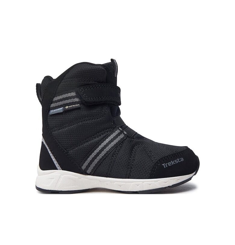Детски боти  81964 Текстил Черни Treksta