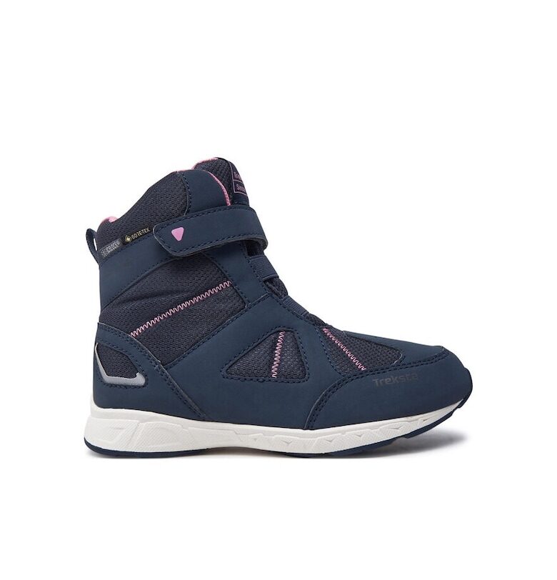 Детски боти -  82015 - Еко кожа - тъмносини Treksta