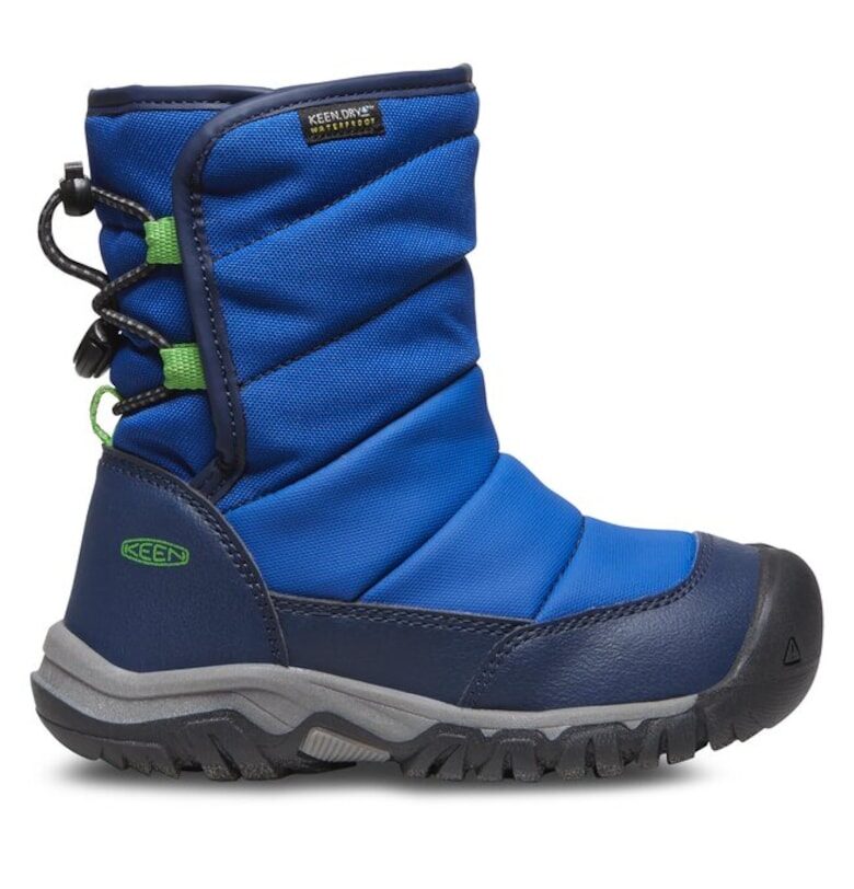 Детски боти и боти  303193768 - Екокожа/Текстил - Син Keen