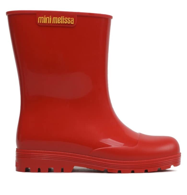 Детски ботуши  303180102 - Синтетични - Червени Melissa