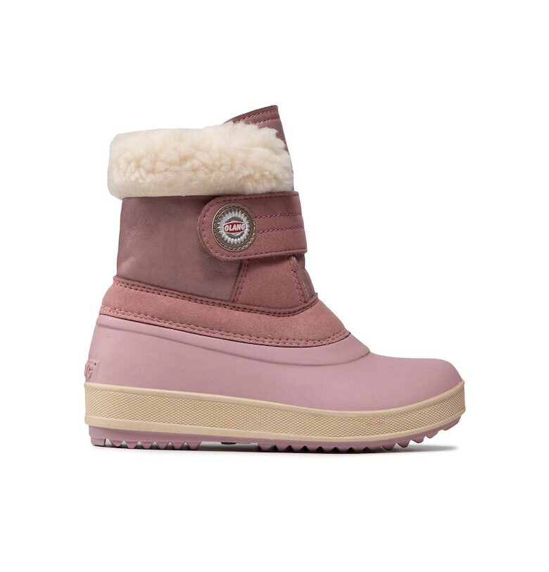 Детски ботуши -  61229 - Екокожа - Розови Olang