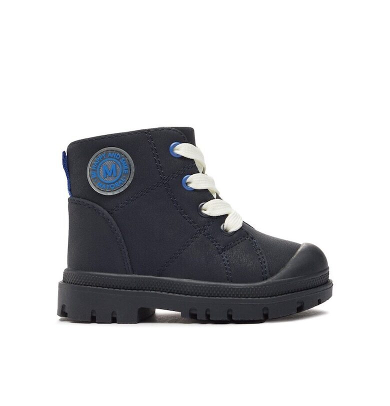 Детски ботуши -  69152 - Екокожа - Тъмносин - Тъмносин Mayoral