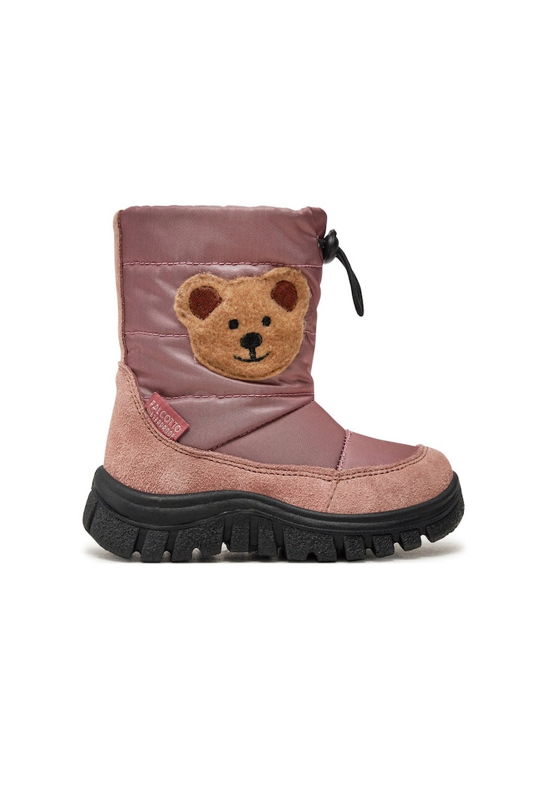 Детски ботуши - 75140 - Естествена кожа - Розов Falcotto