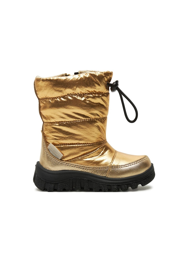 Детски ботуши - 75300 - Лъскава кожа - Златни - Златист Falcotto