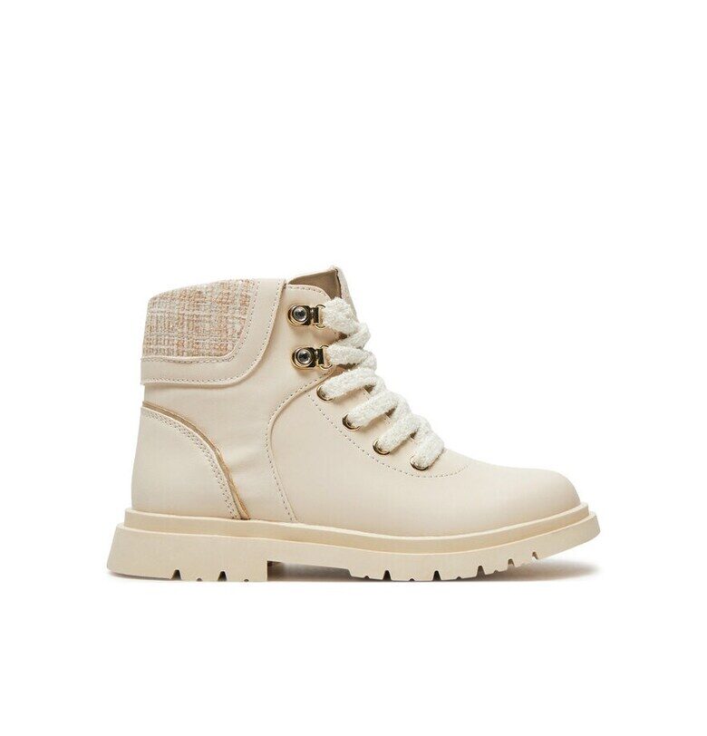 Детски ботуши -  87425 - Естествена кожа - Екрю Mayoral