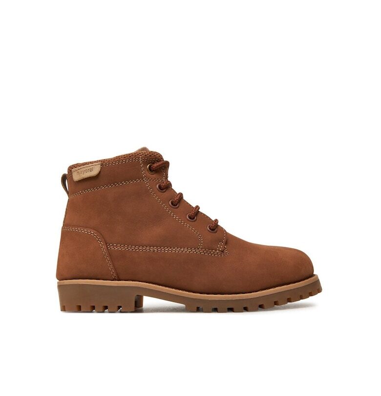 Детски ботуши -  87630 - Естествена кожа - Кафяв Mayoral