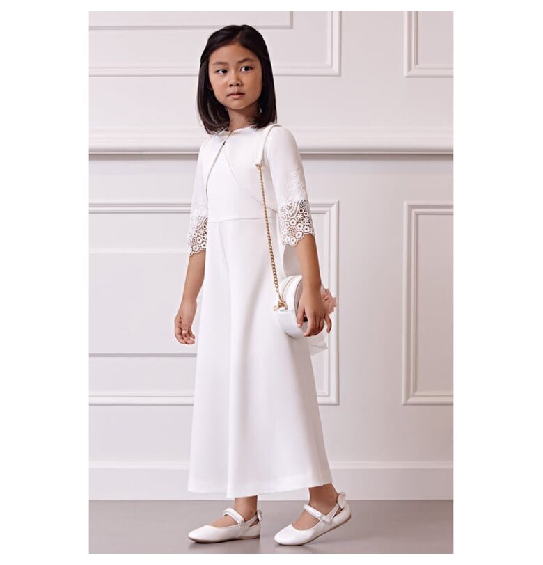 Детски гащеризон -  304034954 - Полиестер - Бял Abel  Lula