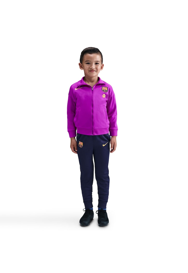 Детски екип FC Barcelona Strike - лилав - Лилав Nike