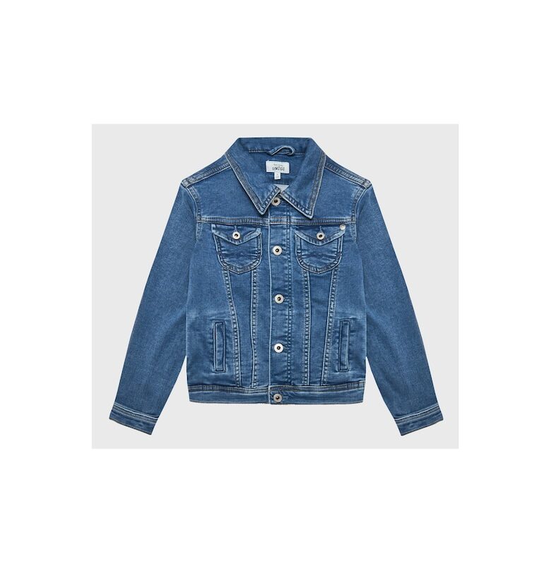 Детски къси панталони - PepeJeans - Памук - Сини Pepe Jeans