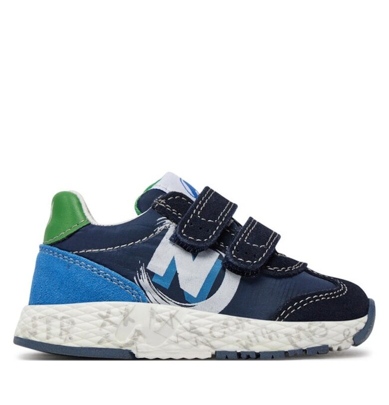 Детски мокасини  303875176 - Велур/Текстил - Сини - Син Naturino