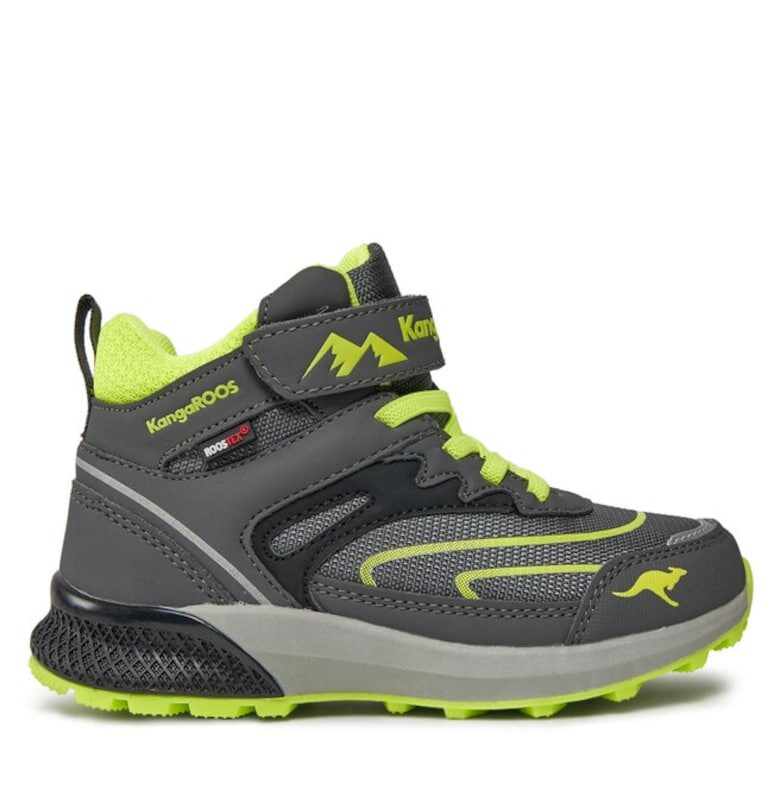 Детски обувки  301090335 - Екокожа/Текстил - Сив Kangaroos