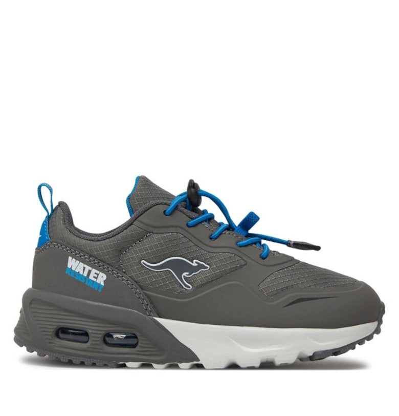 Детски обувки  304052514 - Еко кожа/Текстил - Сиви Kangaroos