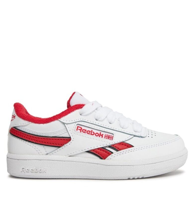 Детски обувки  от естествена кожа - Бял Reebok