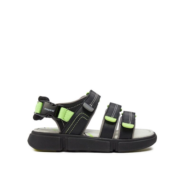 Детски сандали  19654 Еко кожа Черни Mayoral