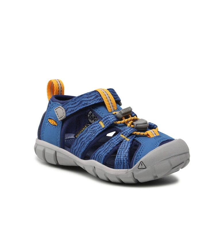 Детски сандали -  300440971 - Еко кожа - Тъмносини - Тъмносин Keen