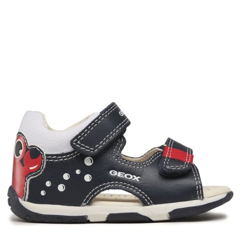 Детски сандали  301644811 - Естествена кожа/текстил - Тъмносин Geox