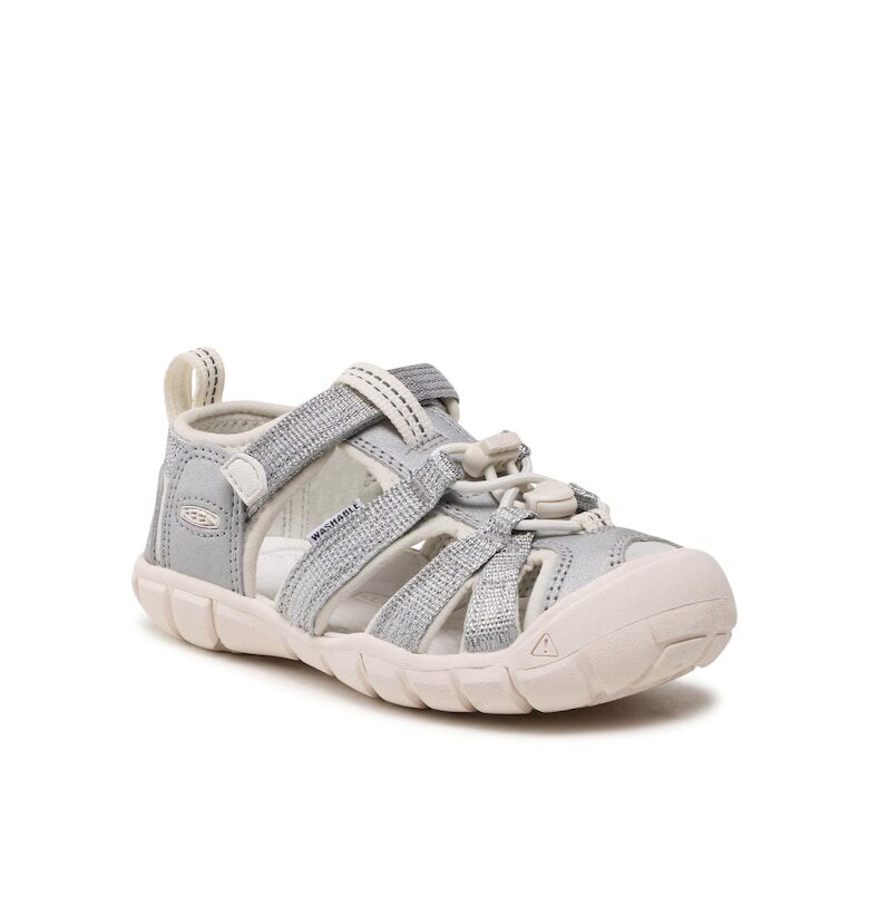 Детски сандали -  302678716 - Еко кожа - Сребристи - Сребрист Keen