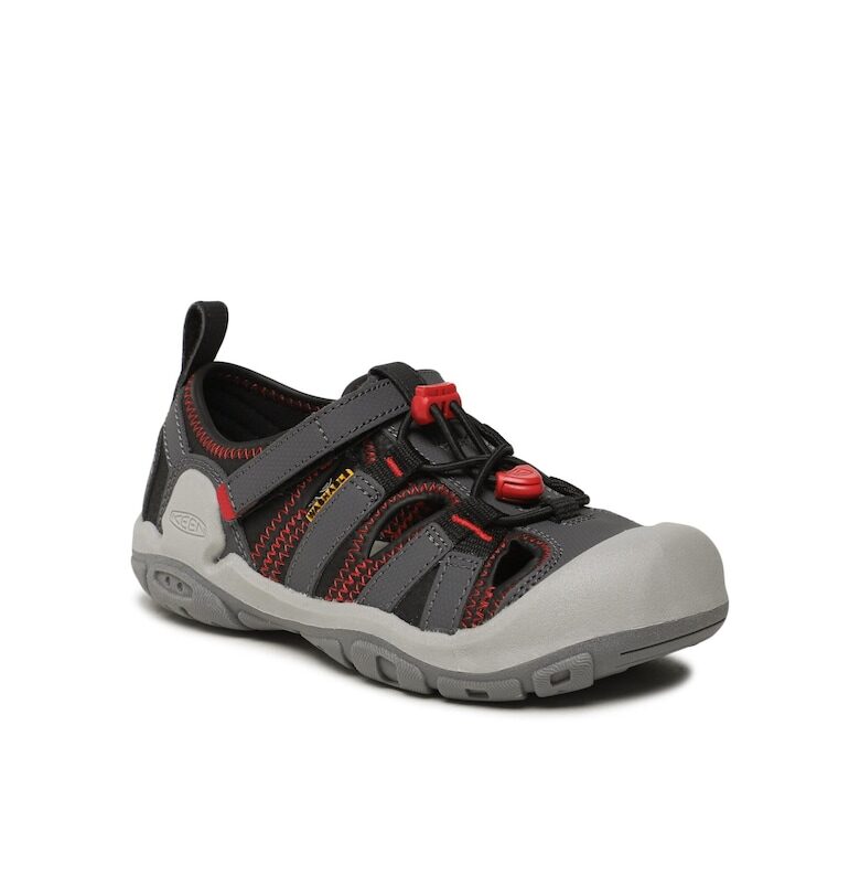 Детски сандали -  303196141 - Еко кожа - Сиви - Сив Keen