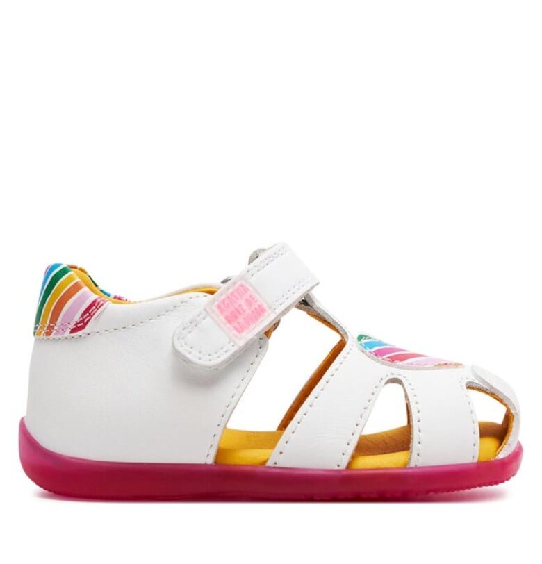 Детски сандали  303695347 - Естествена кожа - Бели Agatha Ruiz de la Prada