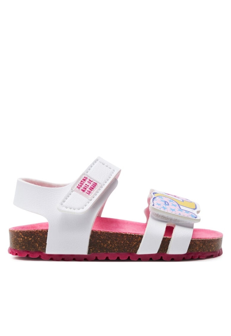 Детски сандали 303695545 - Екокожа - Бели Agatha Ruiz de la Prada