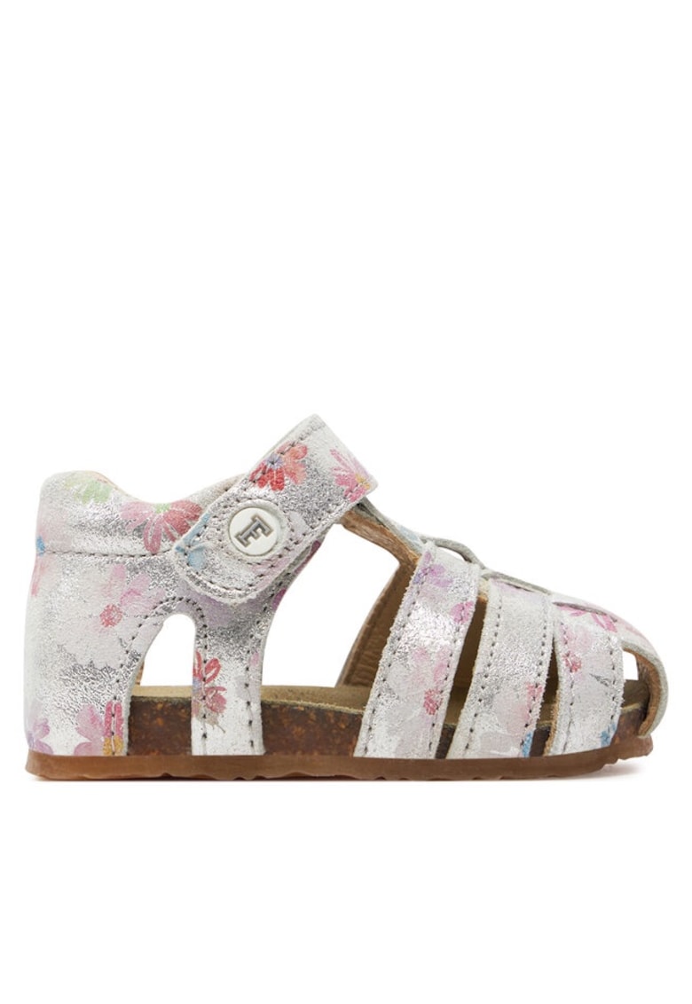 Детски сандали 303875343 - Естествена кожа - Сребрист Naturino