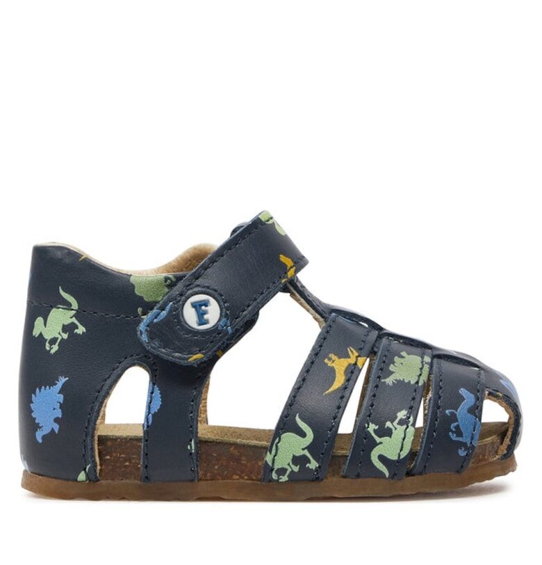 Детски сандали  303875350 - Естествена кожа - Син - Син Naturino