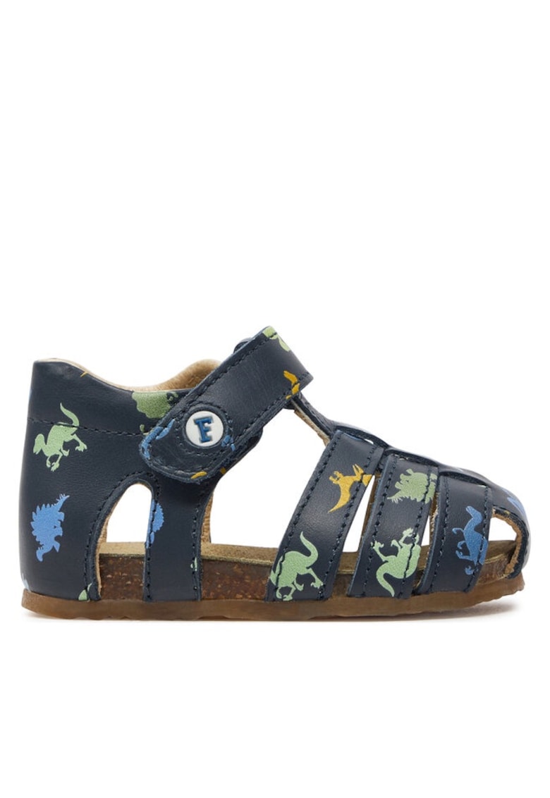 Детски сандали 303875350 - Естествена кожа - Син - Син Naturino