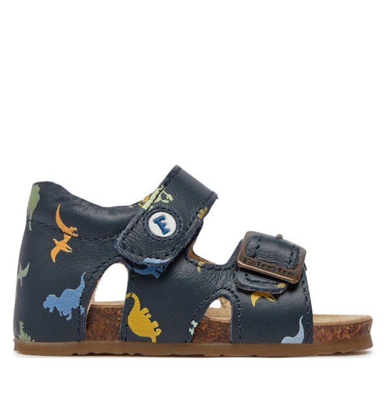 Детски сандали  303875374 - Естествена кожа - Син Naturino