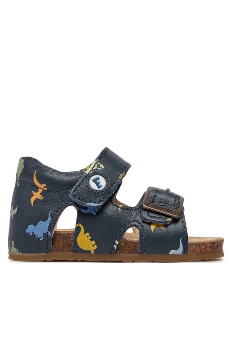 Детски сандали 303875374 - Естествена кожа - Син Naturino
